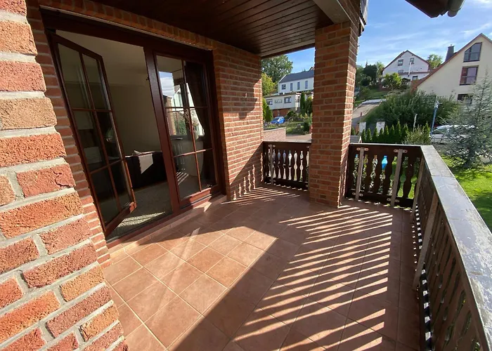 Prázdninový dům Haus Mit Sauna, Garten Und Pool Sangerhausen